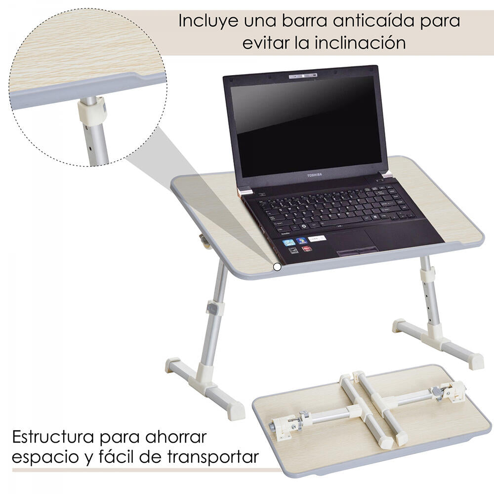 MESA PLEGABLE AUXILIAR PARA CAMA & SOFA