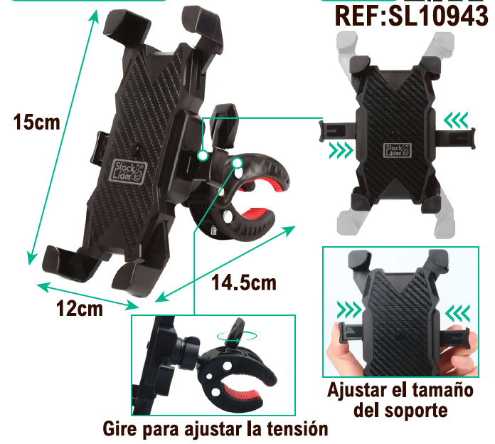 Soporte de móvil para coche