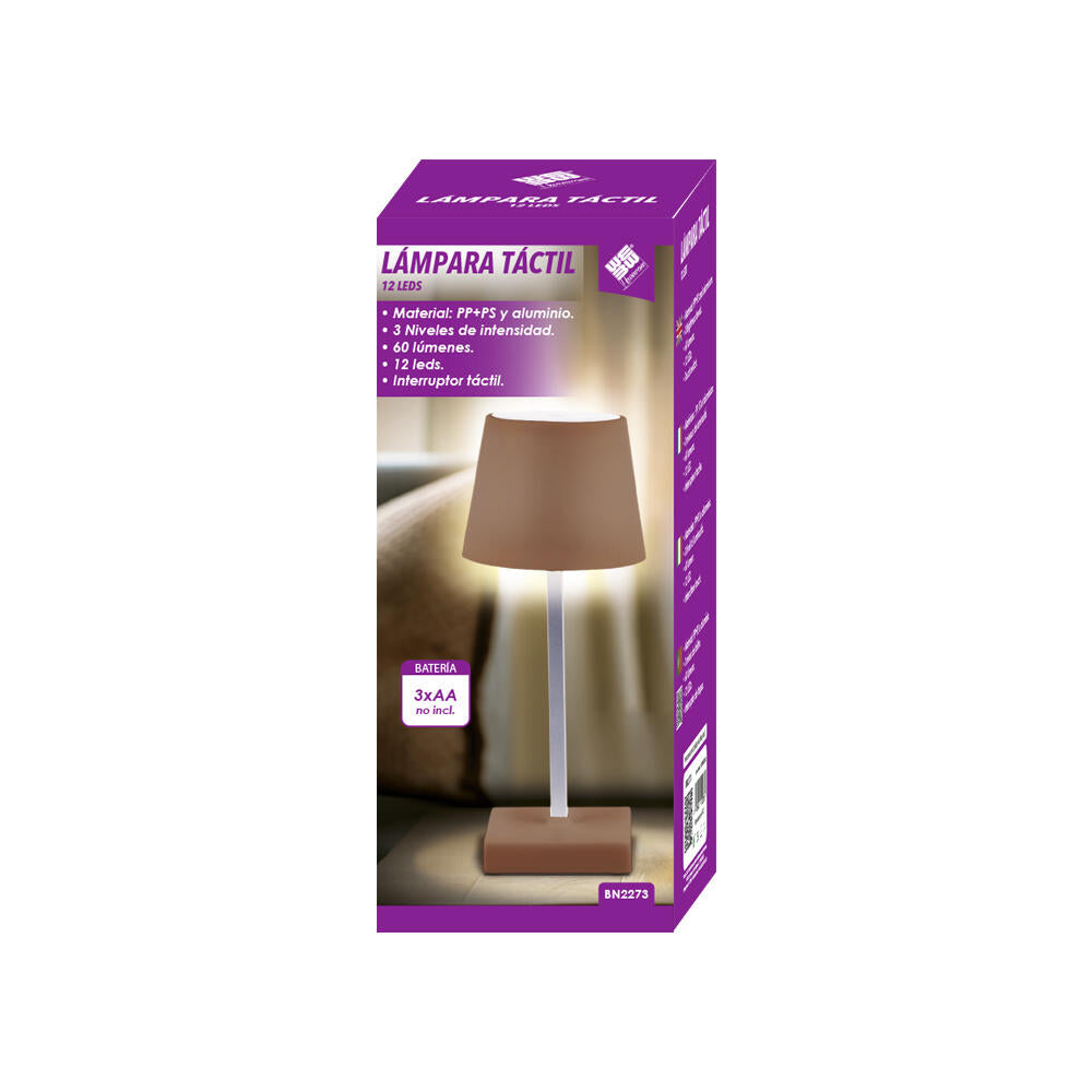 Lámpara de mesa táctil LED