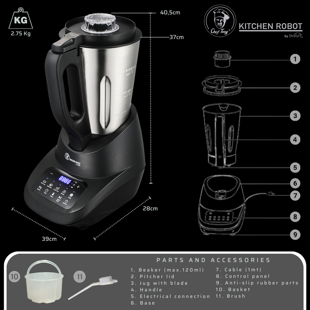 Chef Tony Kitchen Robot